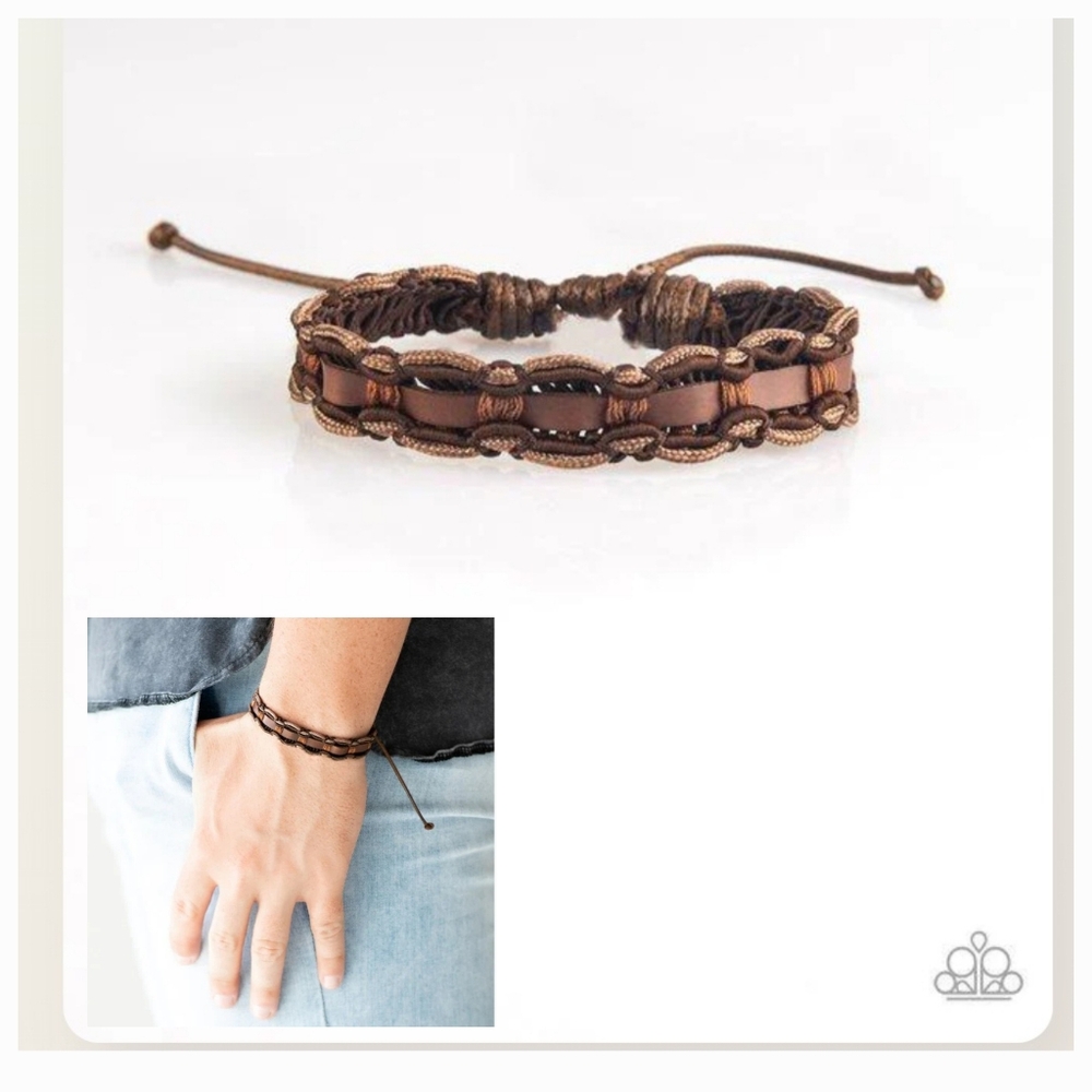 MODERN PIONEER BROWN URBAN BRACELET